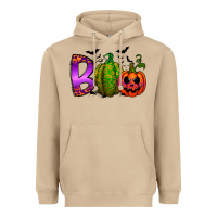 Mushroom boo halloween Heavyweight Hoodie - RacoonDesign