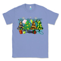 Colony Blue christmas trees with tennis Classic Tee - Zillion Design Studio