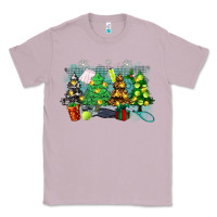 Lilac christmas trees with tennis Classic Tee - Zillion Design Studio