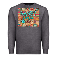 Charcoal Heather sassy since forever Premium Sweatshirt - JahusDesignShop