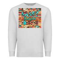 Dove Grey sassy since forever Premium Sweatshirt - JahusDesignShop