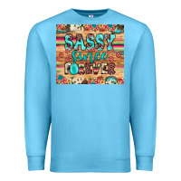 Ocean Blue sassy since forever Premium Sweatshirt - JahusDesignShop