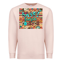 Pale Pink sassy since forever Premium Sweatshirt - JahusDesignShop