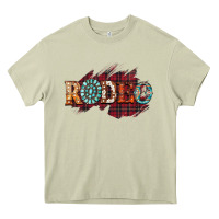 Mossy Rodeo Christmas Heavy Core Tee - CowhideDigitalArt