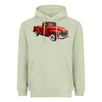 Matcha western red truck right 34 view 1 Heavyweight Hoodie - FaDigitalArtStudio