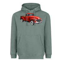 Sage western red truck right 34 view 1 Heavyweight Hoodie - FaDigitalArtStudio
