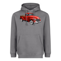 Storm western red truck right 34 view 1 Heavyweight Hoodie - FaDigitalArtStudio