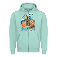Seafoam stay salty Zipper Hoodie - texasbilliewilder