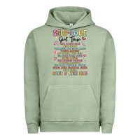 Pigment Oil Green self love girl tour malias Urban Hoodie - MaliasSmallBusiness