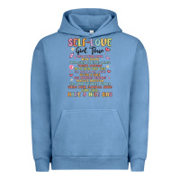Pigment Pebble Blue self love girl tour malias Urban Hoodie - MaliasSmallBusiness
