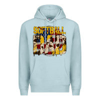 Blue Mist softball dad Premium Hoodie - Jasminsmagicworld