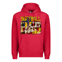 Cardinal softball dad Premium Hoodie - Jasminsmagicworld
