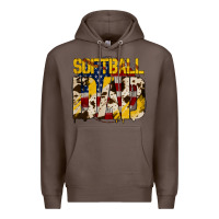 Coffee softball dad Premium Hoodie - Jasminsmagicworld