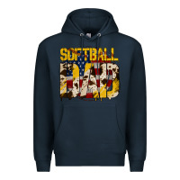 Navy softball dad Premium Hoodie - Jasminsmagicworld