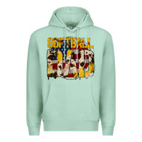 Seafoam softball dad Premium Hoodie - Jasminsmagicworld