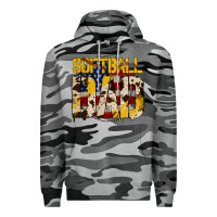 Slate Camo softball dad Premium Hoodie - Jasminsmagicworld
