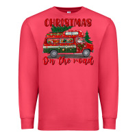 Cardinal christmas on the road Premium Sweatshirt - BundleAndBundleShop