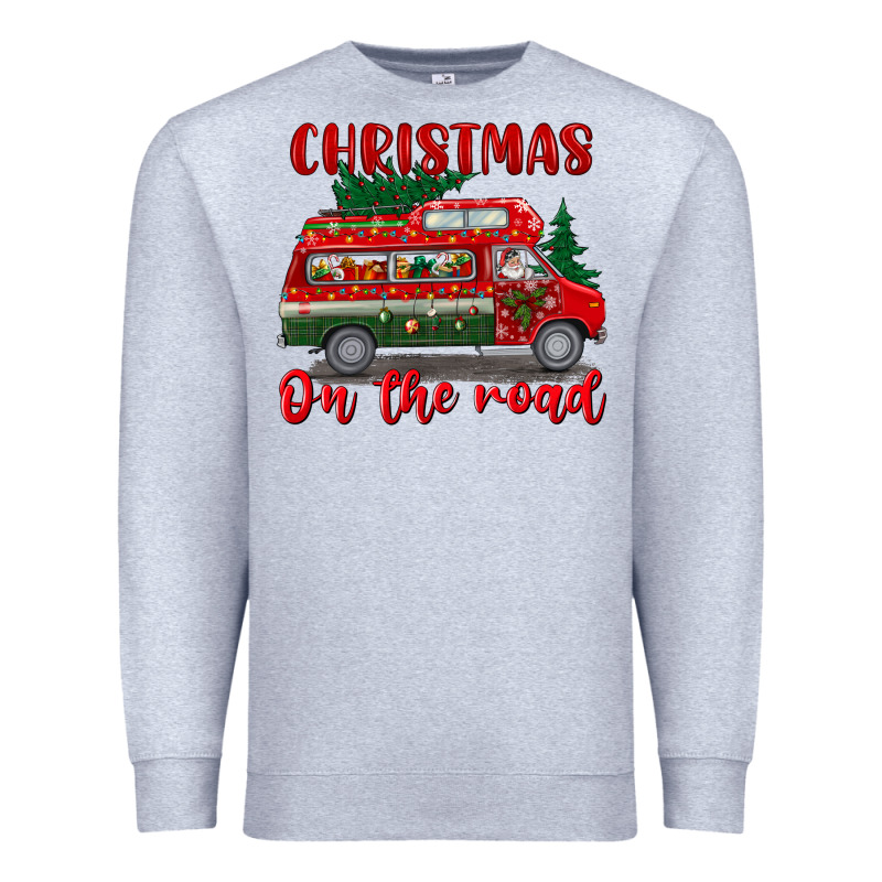 Christmas On The Road Premium Sweatshirt by BundleAndBundleShop | Teevron