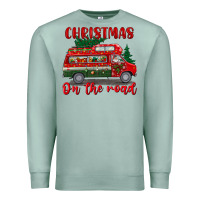 Seafoam christmas on the road Premium Sweatshirt - BundleAndBundleShop