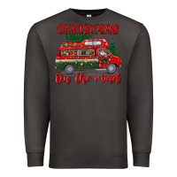 Smoke christmas on the road Premium Sweatshirt - BundleAndBundleShop