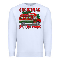 White christmas on the road Premium Sweatshirt - BundleAndBundleShop