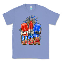 Colony Blue party in the usa popsicles billie wilder Classic Tee - texasbilliewilder