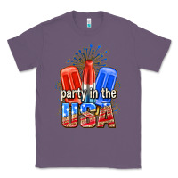 Lavender party in the usa popsicles billie wilder Classic Tee - texasbilliewilder
