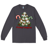 Smoke Merry Christmas Volleyball Long Sleeve Tee - RanaPortraitStore