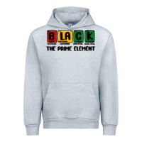 Heather Grey prime element Urban Hoodie - MaliasSmallBusiness