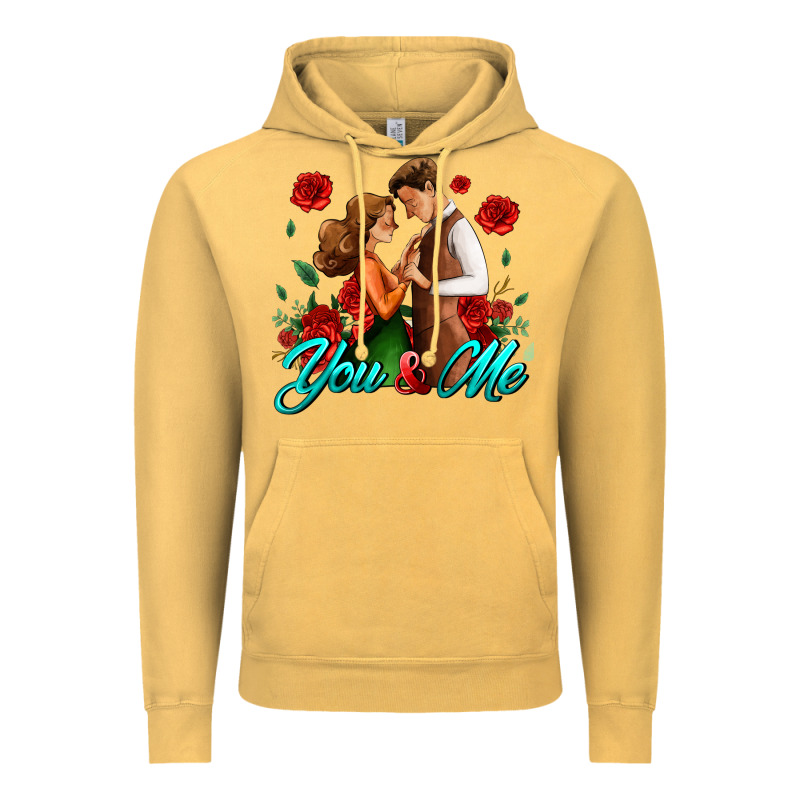 You And Me Vintage Hoodie by AdoDesignShop | Teevron