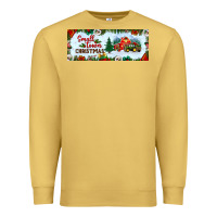 Antique Gold small town christmas Premium Sweatshirt - BundleAndBundleShop