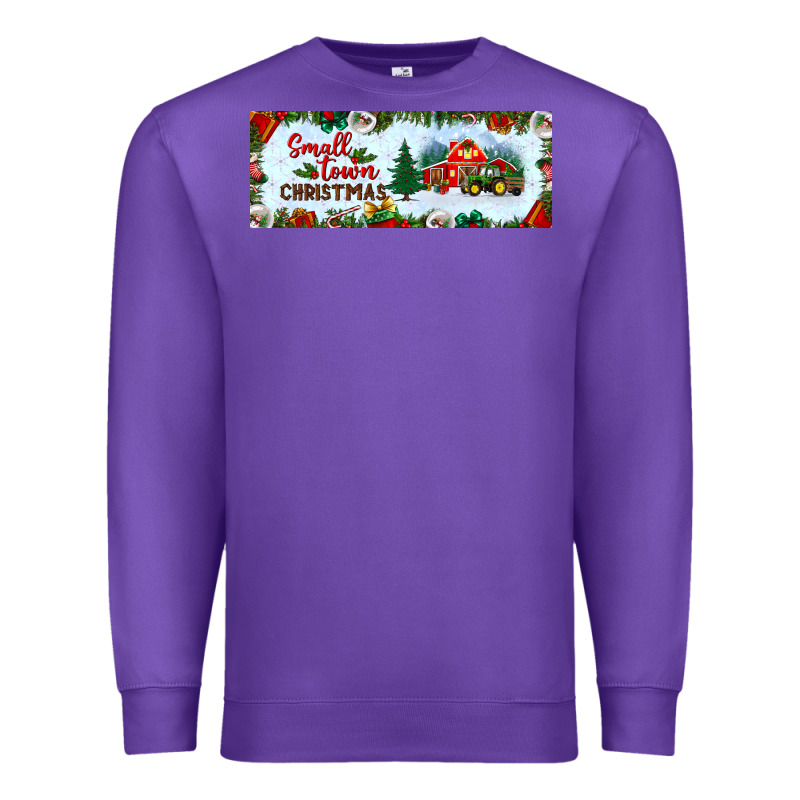 Small Town Christmas Premium Sweatshirt by BundleAndBundleShop | Teevron