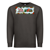 Smoke small town christmas Premium Sweatshirt - BundleAndBundleShop