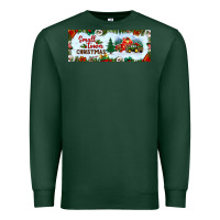 Sports Green small town christmas Premium Sweatshirt - BundleAndBundleShop