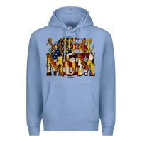 Colony Blue softball mom Premium Hoodie - Jasminsmagicworld