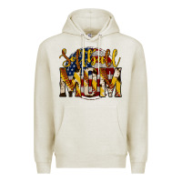 Oatmeal Heather softball mom Premium Hoodie - Jasminsmagicworld