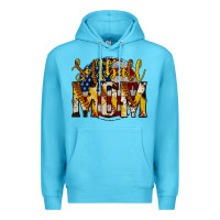 Ocean Blue softball mom Premium Hoodie - Jasminsmagicworld