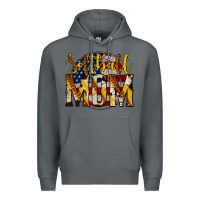 Rock softball mom Premium Hoodie - Jasminsmagicworld