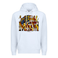 White softball mom Premium Hoodie - Jasminsmagicworld