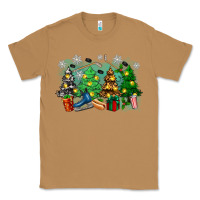 Toasted Coconut christmas trees with hockey Classic Tee - Zillion Design Studio