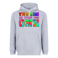 Heather Grey two moms are better than one Heavyweight Hoodie - HRA Design Shop