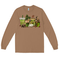 Toasted Coconut bear coffee cups Long Sleeve Tee - texasbilliewilder
