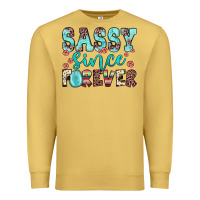 Antique Gold sassy since forever Premium Sweatshirt - JahusDesignShop