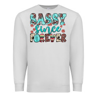 Dove Grey sassy since forever Premium Sweatshirt - JahusDesignShop