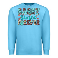 Ocean Blue sassy since forever Premium Sweatshirt - JahusDesignShop