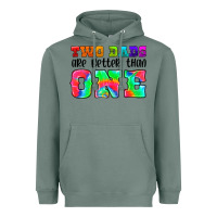 Sage two dads are better than one Heavyweight Hoodie - HRA Design Shop