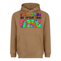 Toasted Coconut two dads are better than one Heavyweight Hoodie - HRA Design Shop