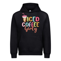 Black iced coffee girly Urban Hoodie - MaliasSmallBusiness