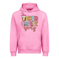 Fuchsia Pink iced coffee girly Urban Hoodie - MaliasSmallBusiness
