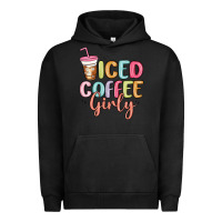 Pigment Black iced coffee girly Urban Hoodie - MaliasSmallBusiness